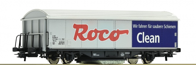 ROCO-Clean track cleaning car<br /><a href='images/pictures/Roco/Roco-46400.jpg' target='_blank'>Full size image</a>